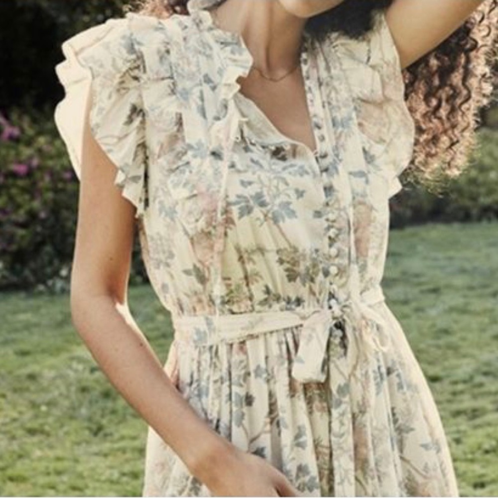 Doen Carnation Dress in Sea Salt